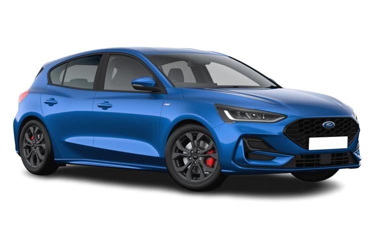 ford focus hatchback 1.0 ecoboost hybrid mhev titanium 5dr front view