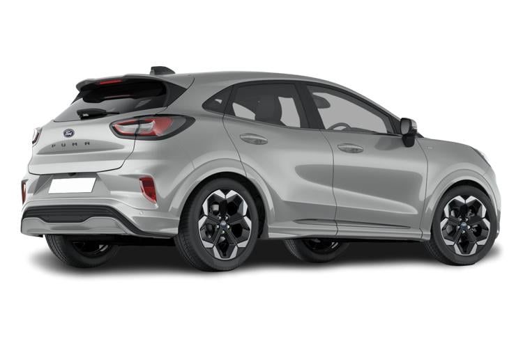 ford puma hatchback 1.0 ecoboost hybrid mhev st-line 5dr dct back view