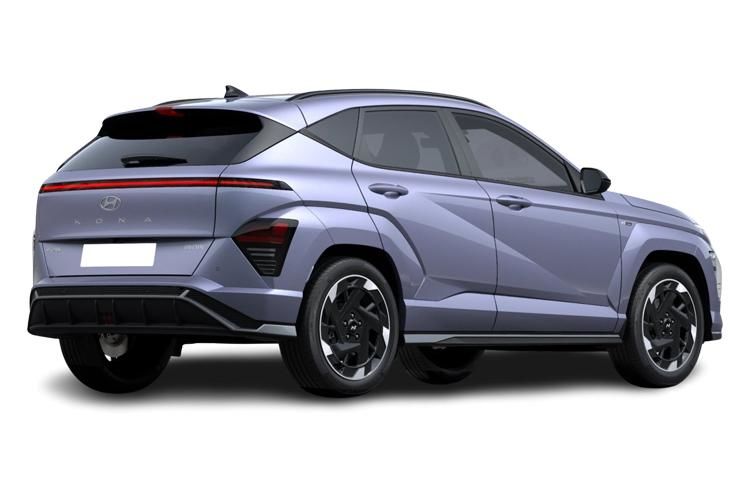 hyundai kona hatchback 1.6 hybrid 129 n line s 5dr dct back view