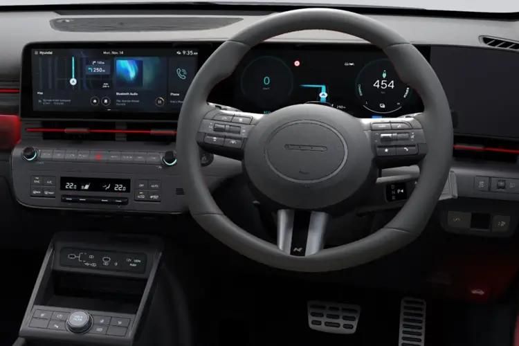 hyundai kona hatchback 1.6 hybrid 129 n line s 5dr dct inside view