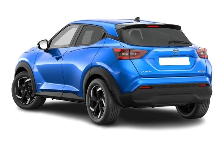 nissan juke hatchback 1.6 hybrid n-connecta 5dr auto back view