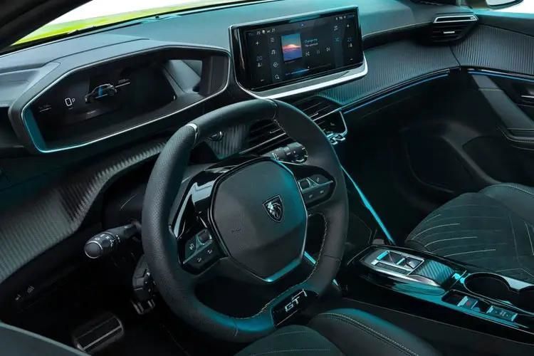 peugeot 208 hatchback 1.2 hybrid 145 gt 5dr e-dsc6 inside view