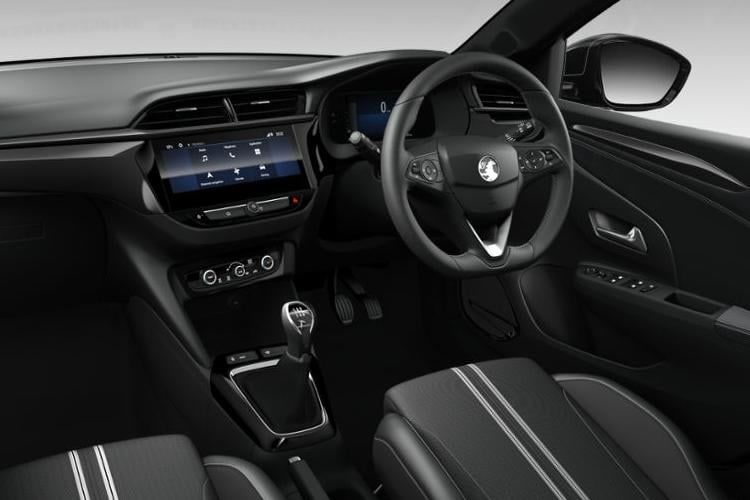 vauxhall corsa hatchback 1.2 turbo ultimate 5dr auto inside view
